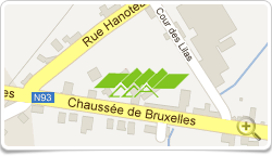 Plan d'accès via google map